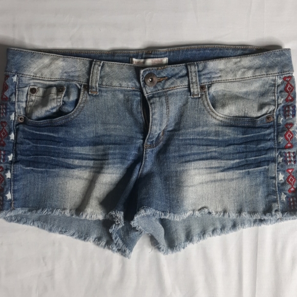 4th of july denim shorts